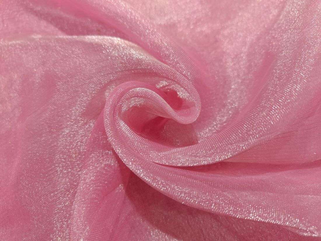 PINK TISSUE ORGANZA