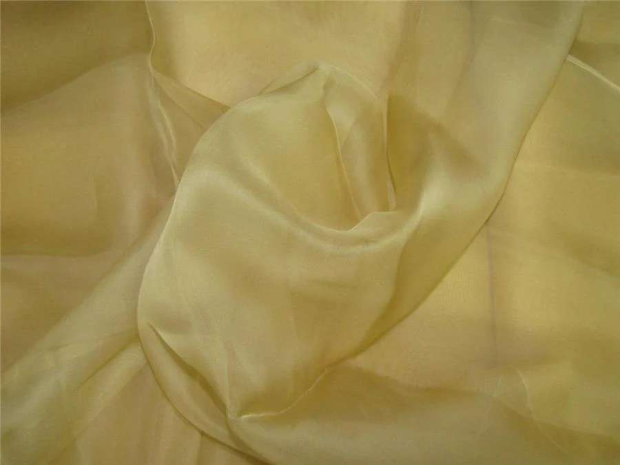 SILK ORGANZA DYED GOLD 100 GSM