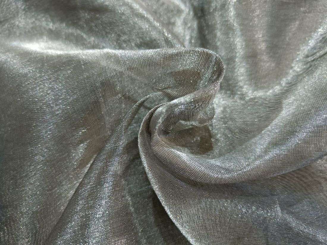 SILVER TISSUE ORGANZA