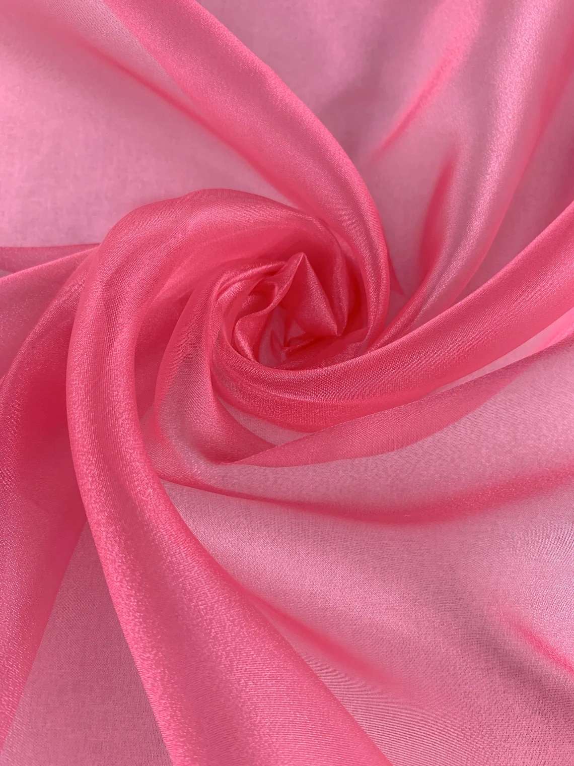 POLYESTER ORGANZA PINK